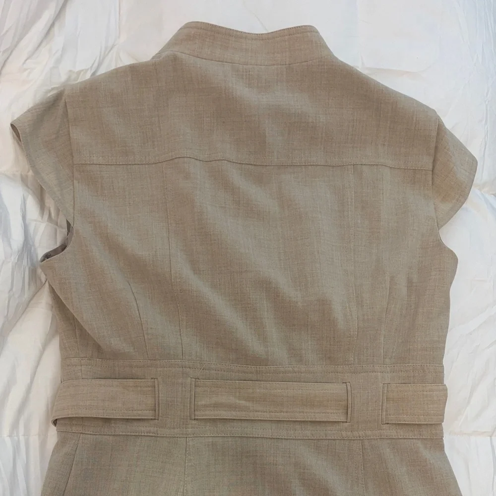 Calvin Klein Beige Midi Dress - Picture 5 of 5
